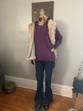 Under Armour Purple Women's Half Zip Hoodie